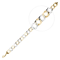 10K GOLD BRACELET - 8.75''