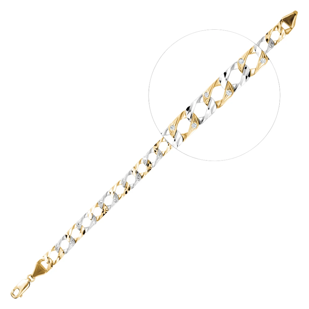 10K GOLD BRACELET - 8.5''