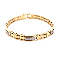 BRACELET EN OR POUR HOMME – 8.50’’