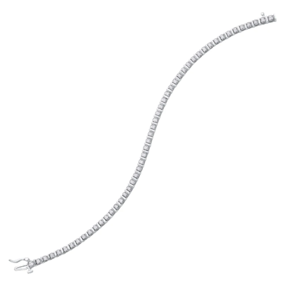 BRACELET OR BLANC 10K