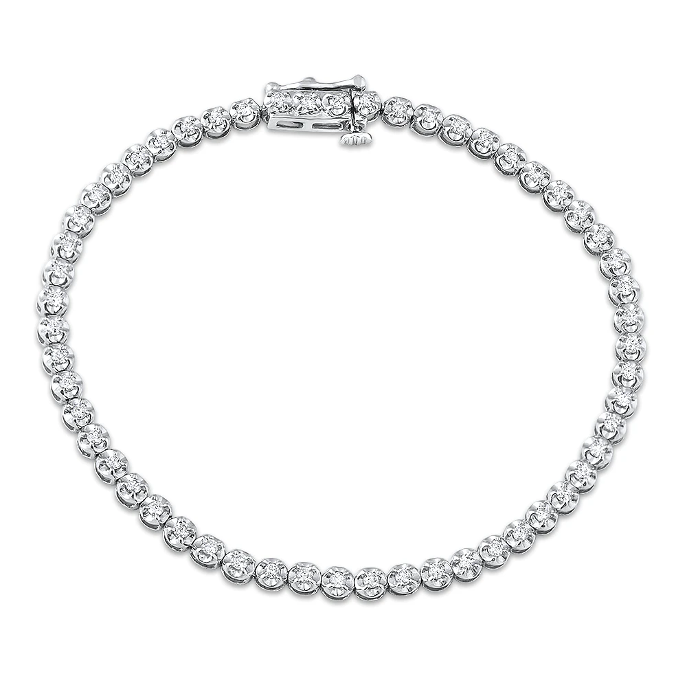 WHITE GOLD BRACELET FOR WOMEN