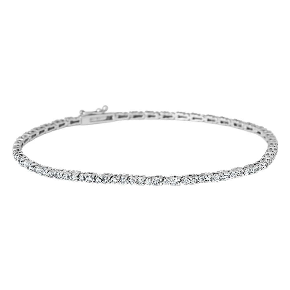 10K WHITE GOLD BRACELET