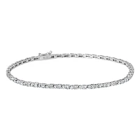 10K WHITE GOLD BRACELET