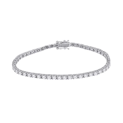 14K WHITE BRACELET