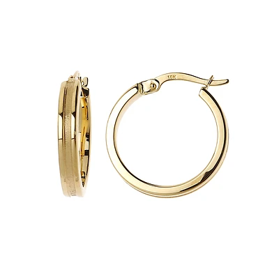 ANNEAUX EN OR JAUNE 10CT