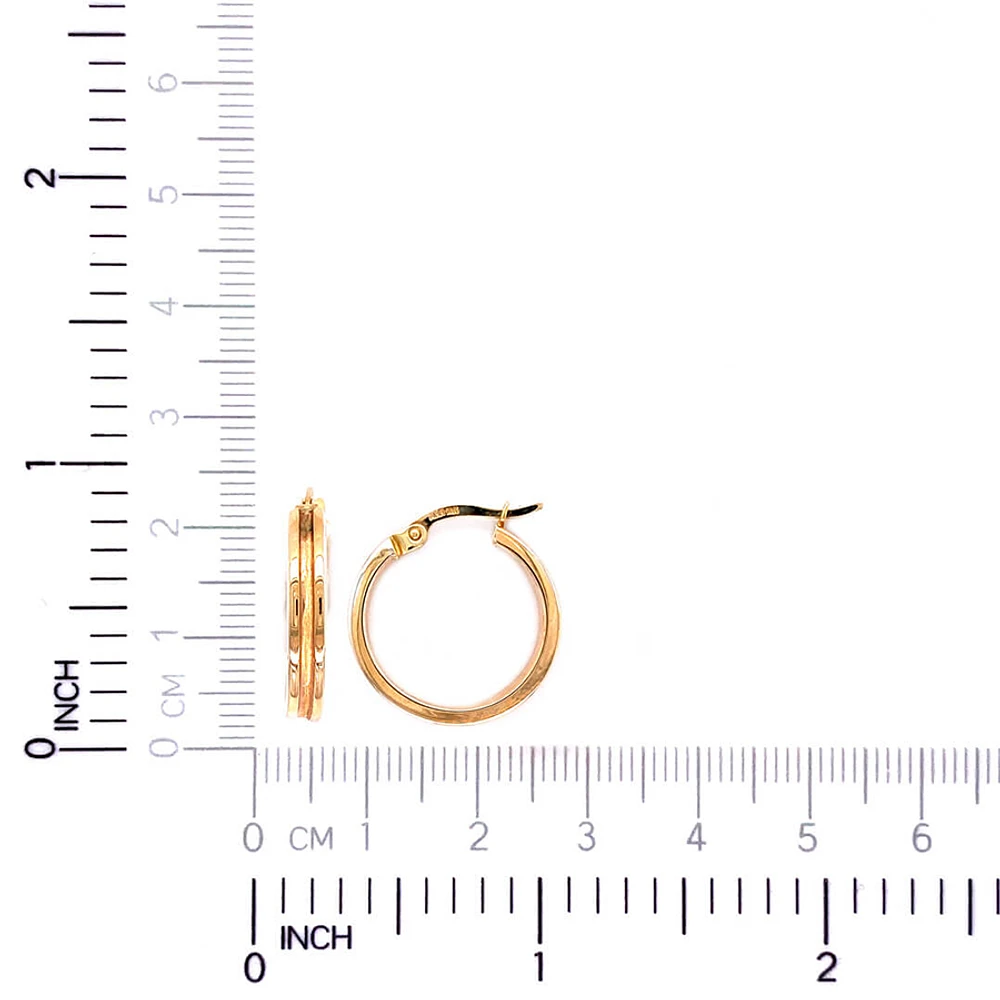 ANNEAUX EN OR JAUNE 10CT