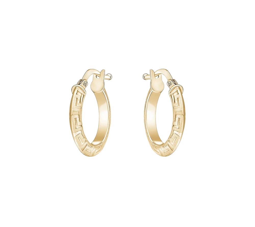 ANNEAUX EN OR JAUNE 10CT