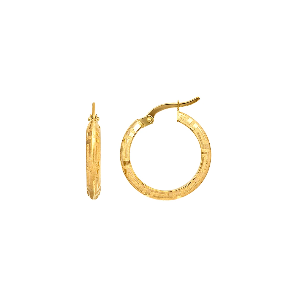 ANNEAUX OR JAUNE 10CT