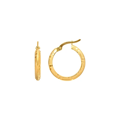 ANNEAUX OR JAUNE 10CT