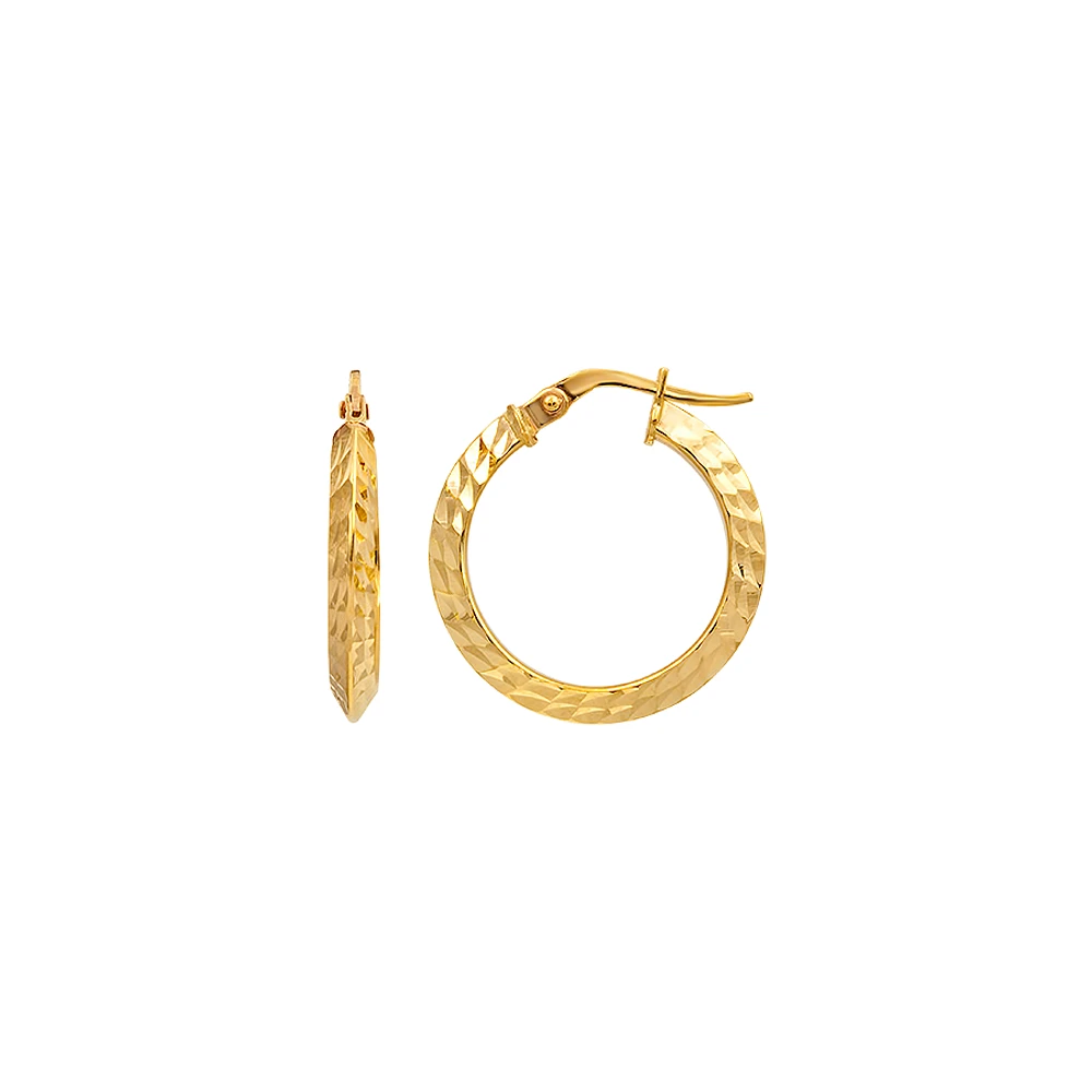 ANNEAUX OR JAUNE 10CT