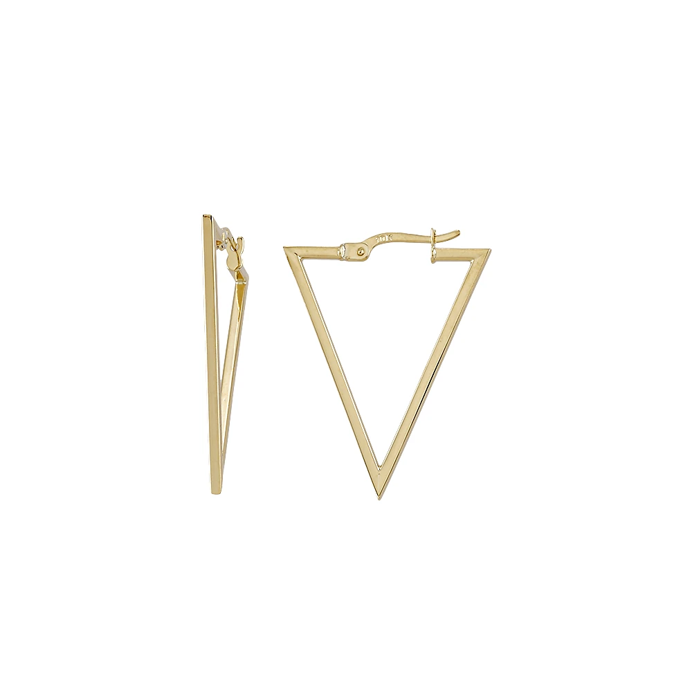 10K YELLOW GOLD EARRINGS