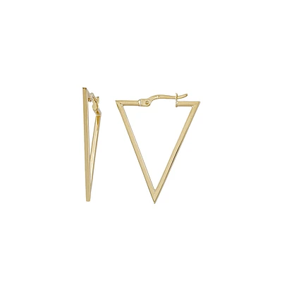 10K YELLOW GOLD EARRINGS