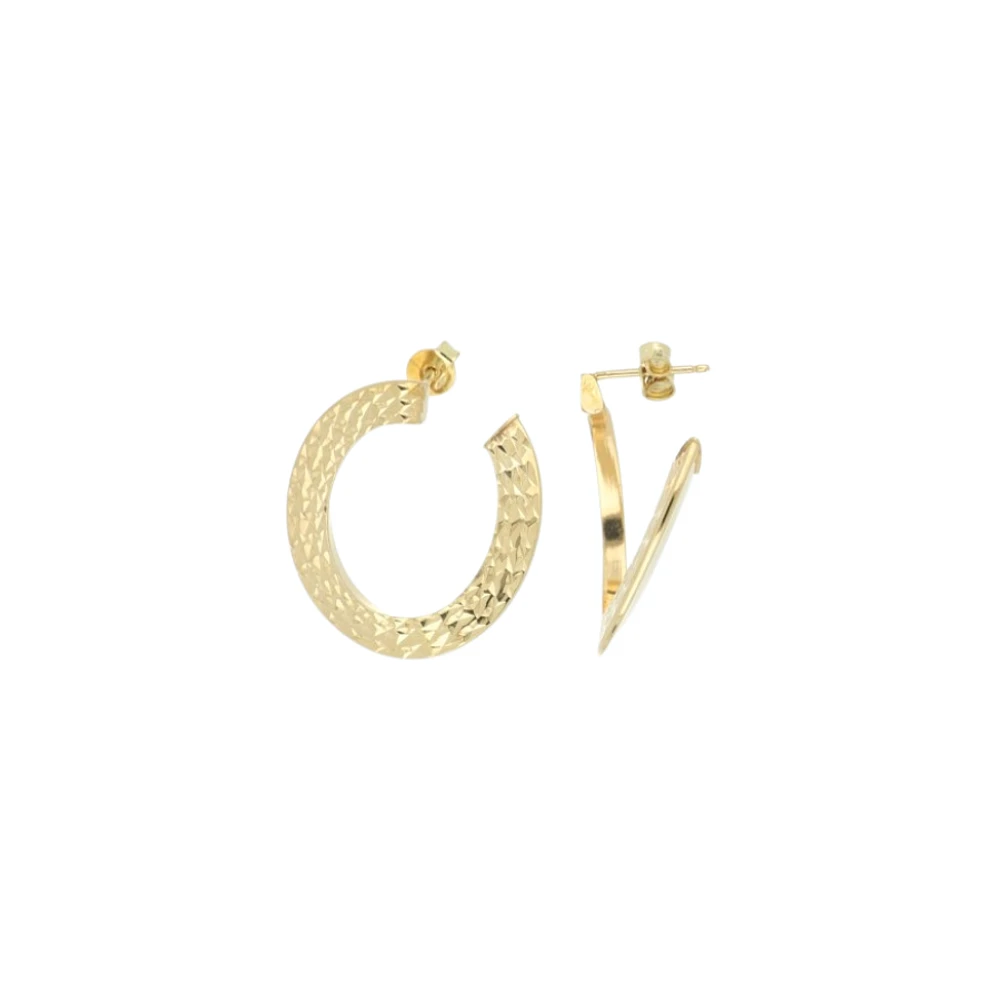 10K YELLOW GOLD EARRINGS