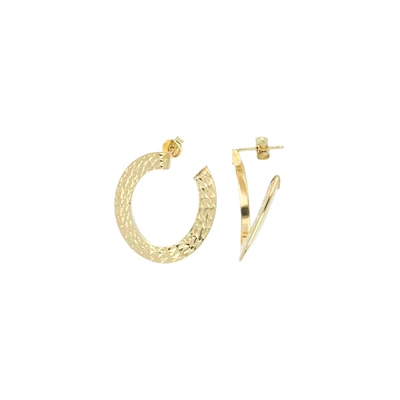 10K YELLOW GOLD EARRINGS