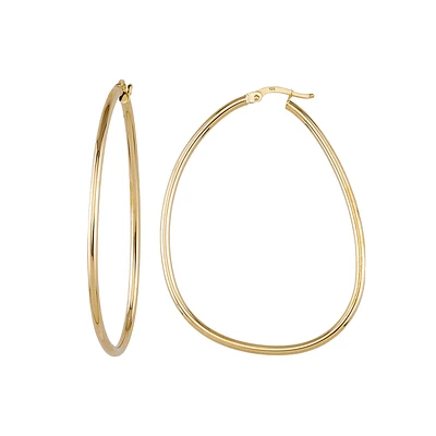 10K YELLOW GOLD RINGS - 40X50MM