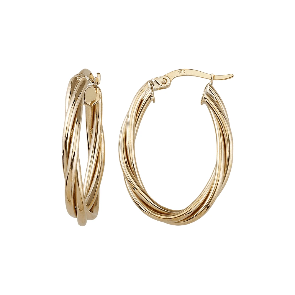 10K YELLOW GOLD RINGS - 18X23MM