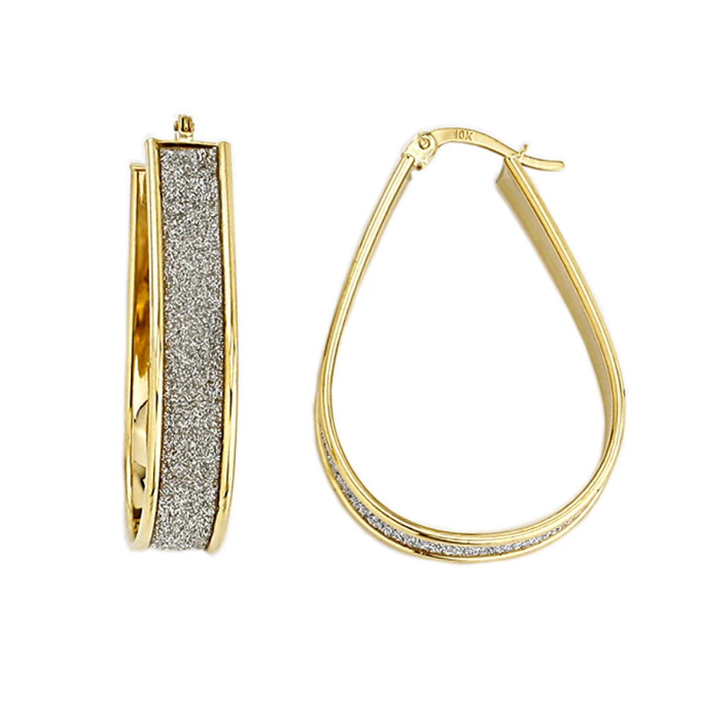 ANNEAUX OR JAUNE 10K - RHODIUM