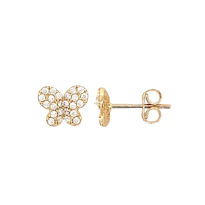 10K YELLOW GOLD EARRINGS