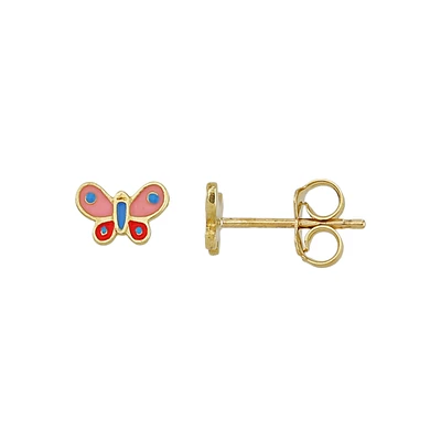 10K YELLOW GOLD EARRINGS