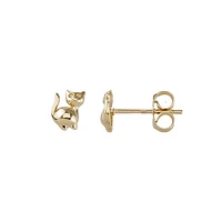 10K YELLOW GOLD EARRINGS