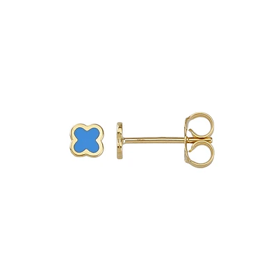 10K YELLOW GOLD EARRINGS