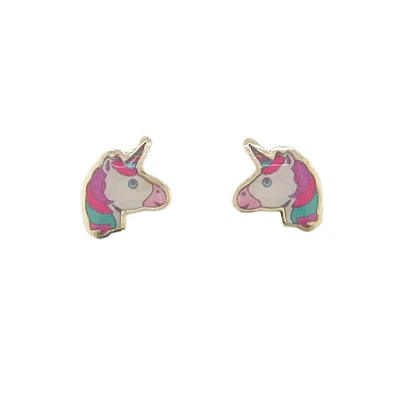 10K YELLOW GOLD EARRINGS