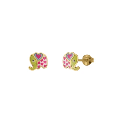 10K YELLOW GOLD EARRINGS