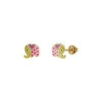 10K YELLOW GOLD EARRINGS