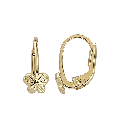 10K YELLOW GOLD EARRINGS