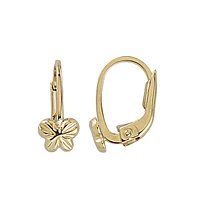 10K YELLOW GOLD EARRINGS