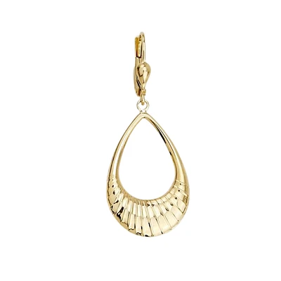 10K YELLOW GOLD EARRING