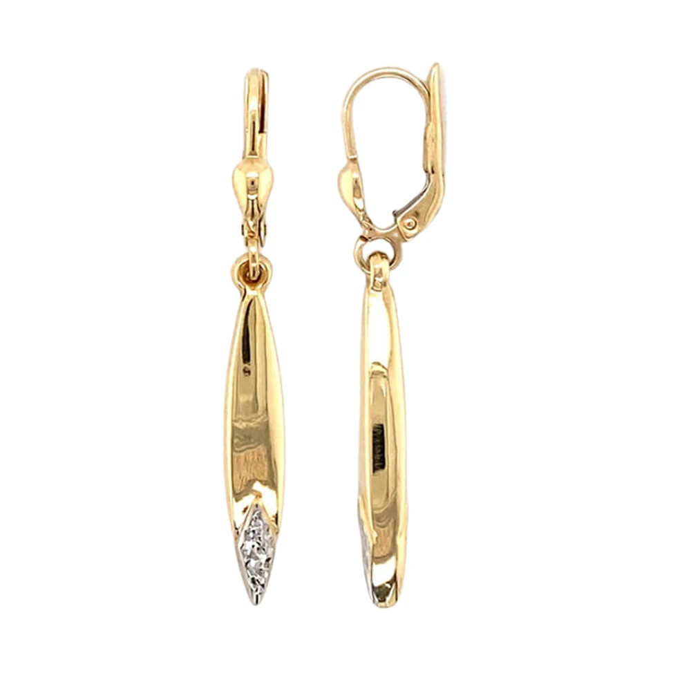 10K YELLOW GOLD EARRINGS