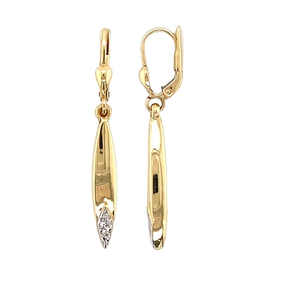 10K YELLOW GOLD EARRINGS