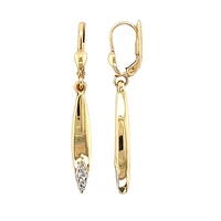 10K YELLOW GOLD EARRINGS