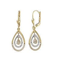 10K YELLOW GOLD EARRINGS