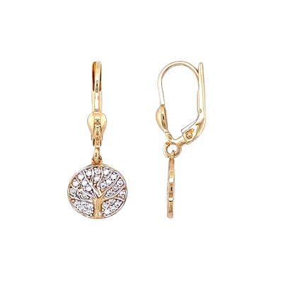 10K YELLOW GOLD EARRINGS