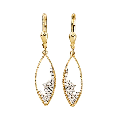 10K YELLOW GOLD EARRINGS