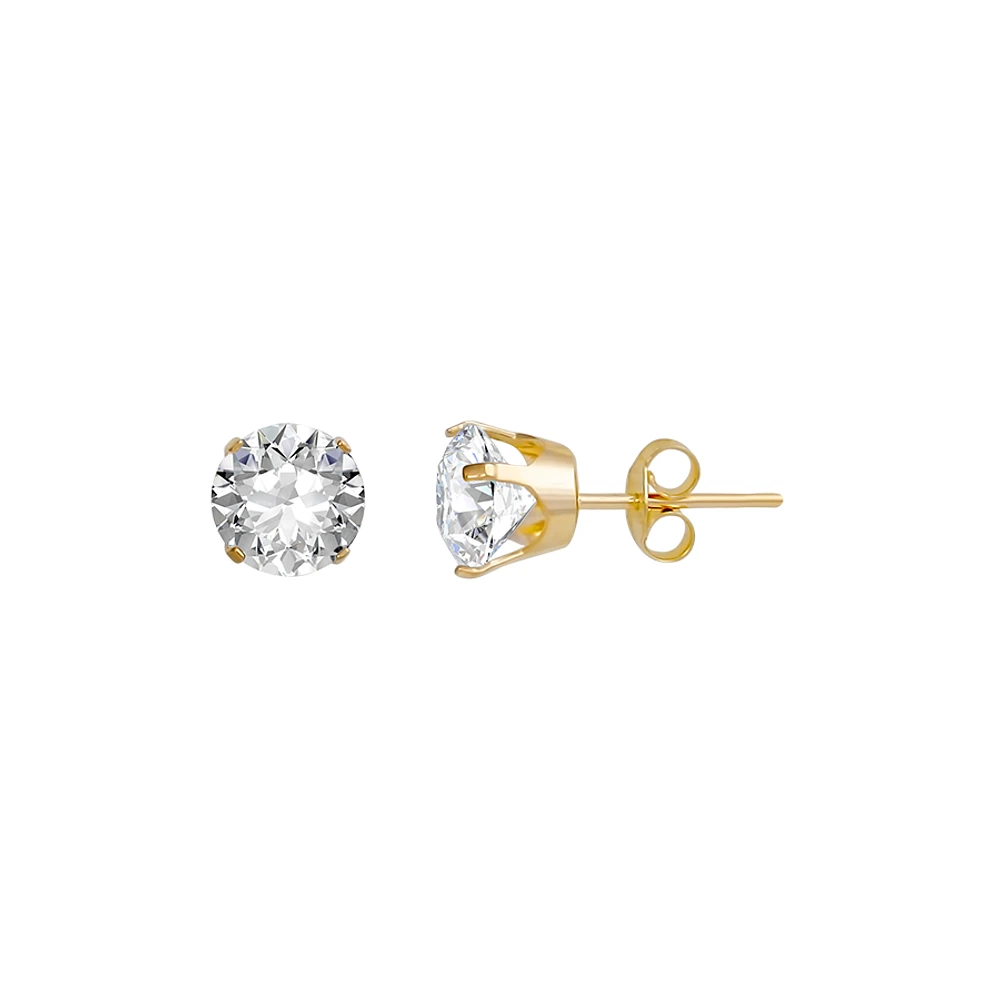 10K YELLOW GOLD EARRINGS