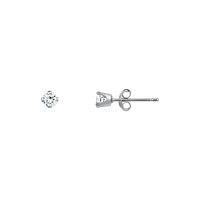 10K WHITE GOLD EARRINGS