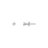 10K WHITE GOLD EARRINGS