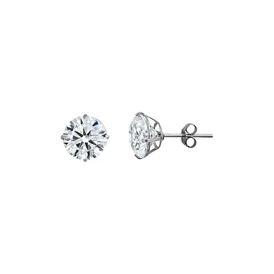 14K WHITE GOLD EARRINGS