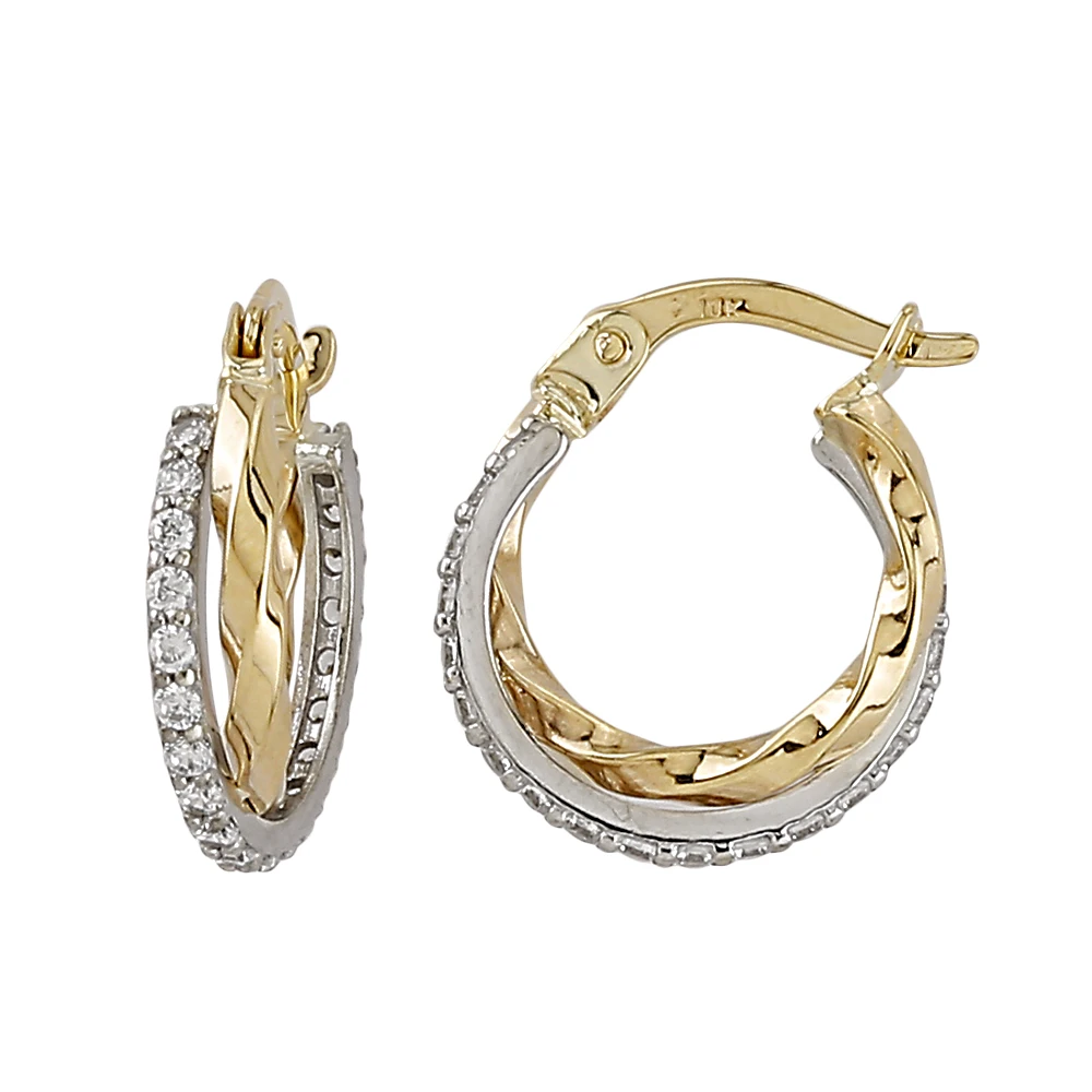 10K YELLOW GOLD EARRINGS