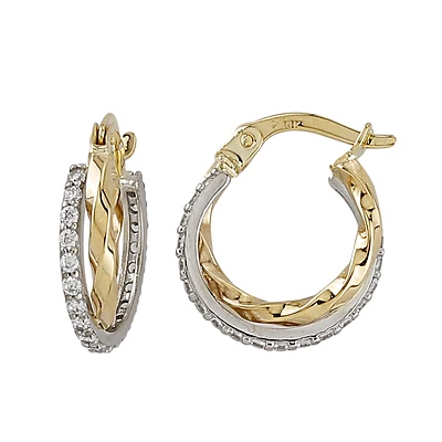 10K YELLOW GOLD EARRINGS