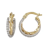 10K YELLOW GOLD EARRINGS