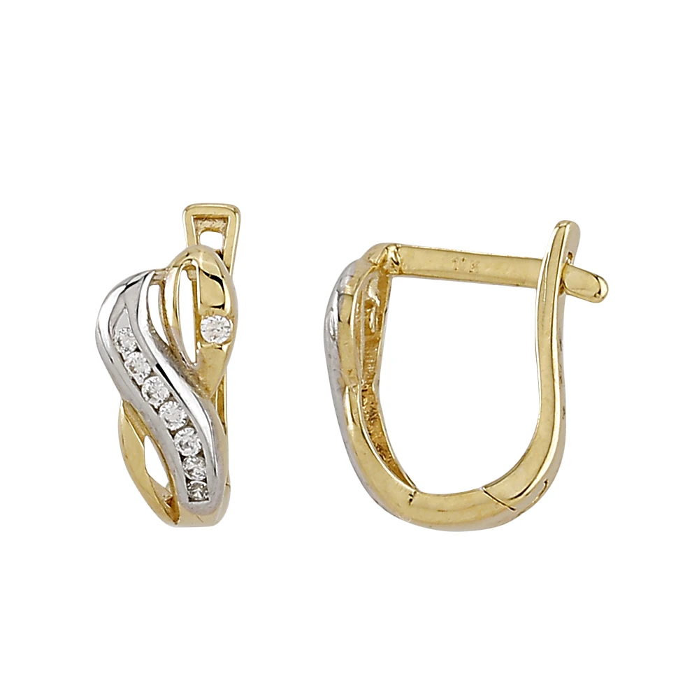 10K YELLOW GOLD EARRINGS