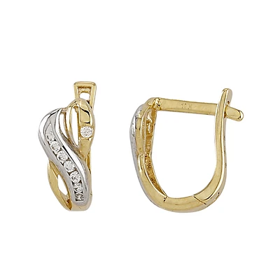 10K YELLOW GOLD EARRINGS