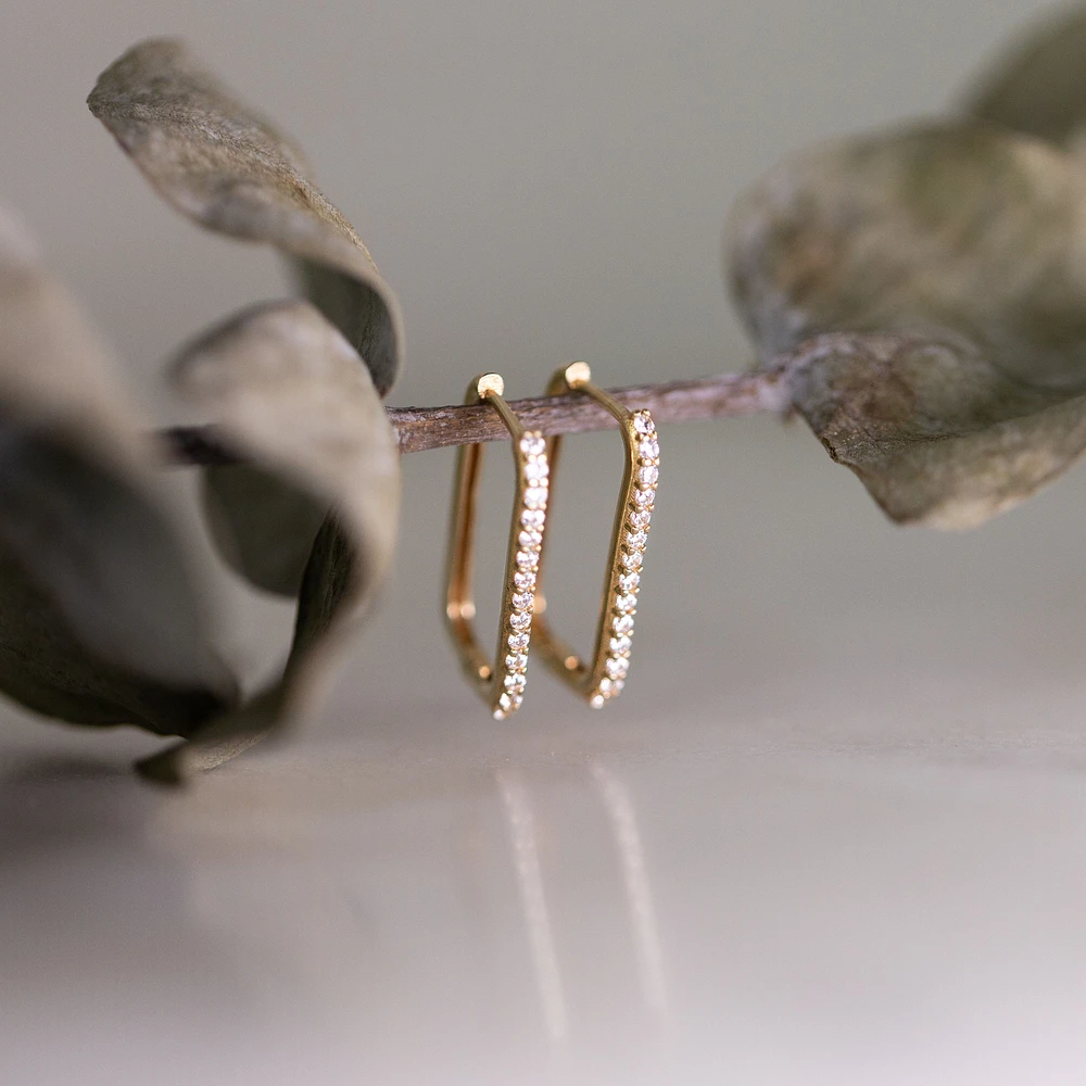 10K YELLOW GOLD EARRINGS