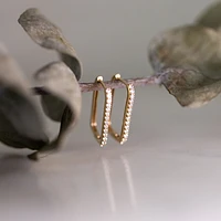 10K YELLOW GOLD EARRINGS