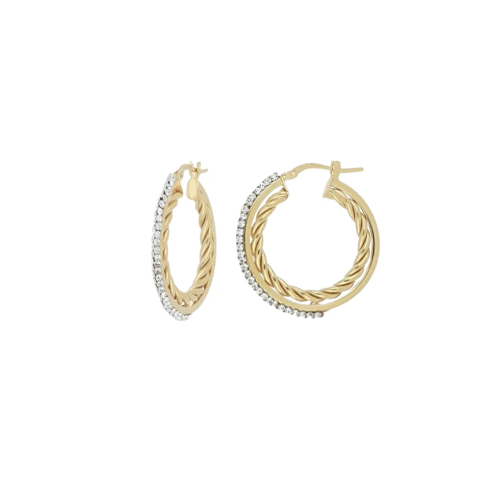 10K YELLOW GOLD EARRINGS