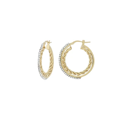 10K YELLOW GOLD EARRINGS